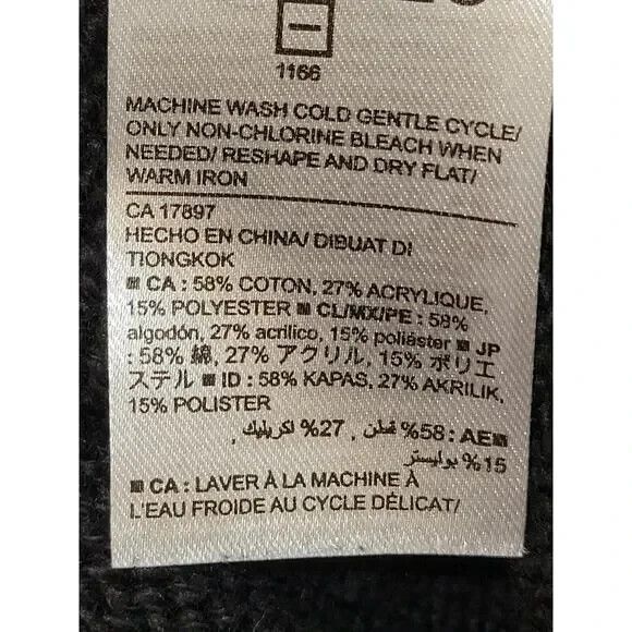 Old Navy Small sweater pullover longsleeve knit crew neck fair isle - Picture 4 of 6